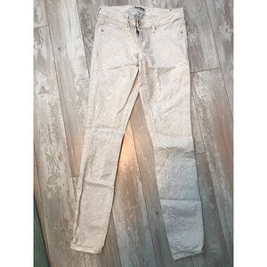 Express Animal Print Jeans